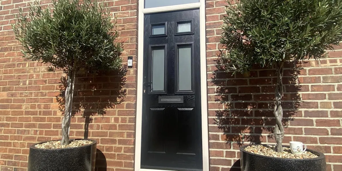 Composite door installation in Lincolnshire