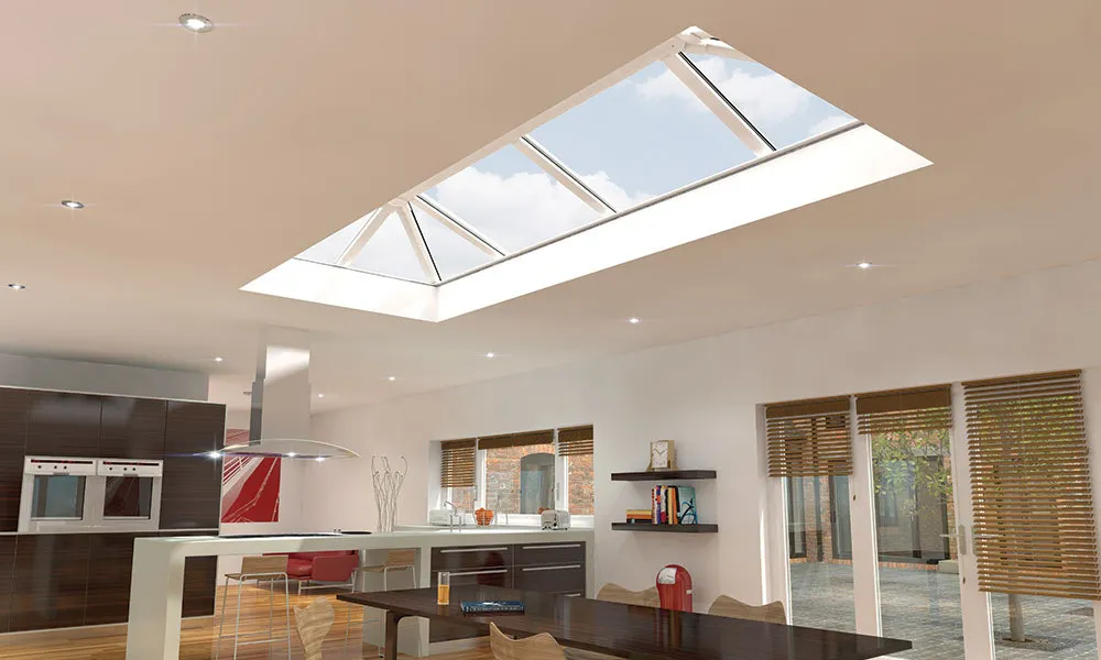 Roof lantern installation
