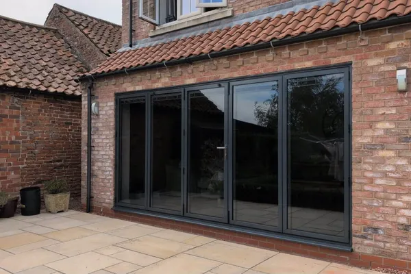 Aluminium Bifold Door Installation in Grimsby: Cortizo 5-Panel System
