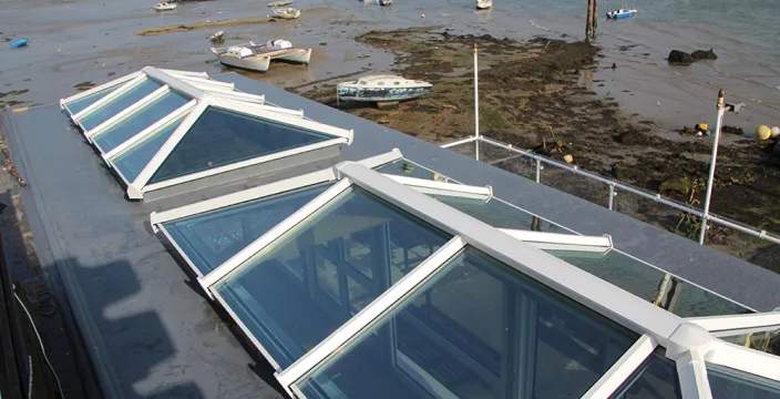 Skypod skylight installation