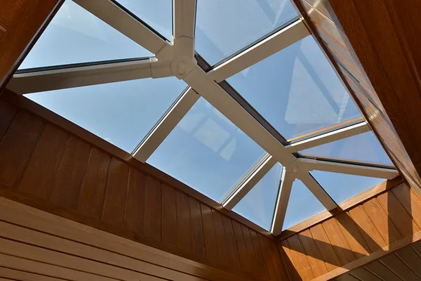 Modern roof lantern providing natural light