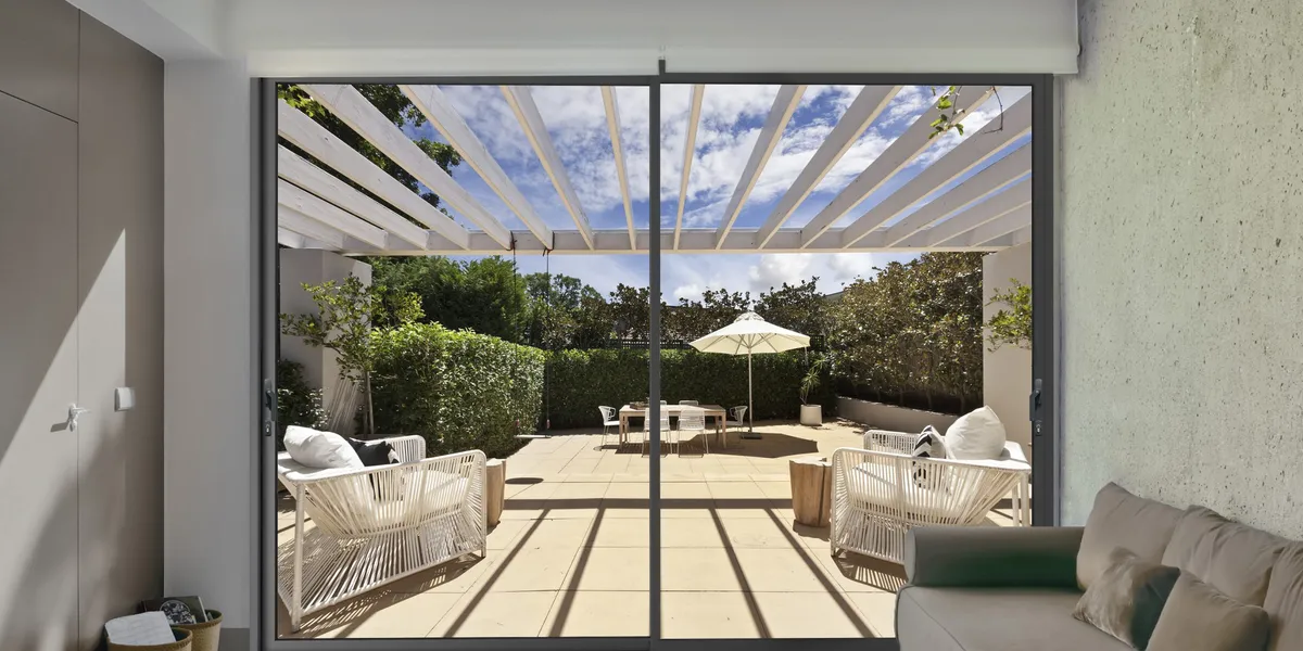 Aluminium sliding doors